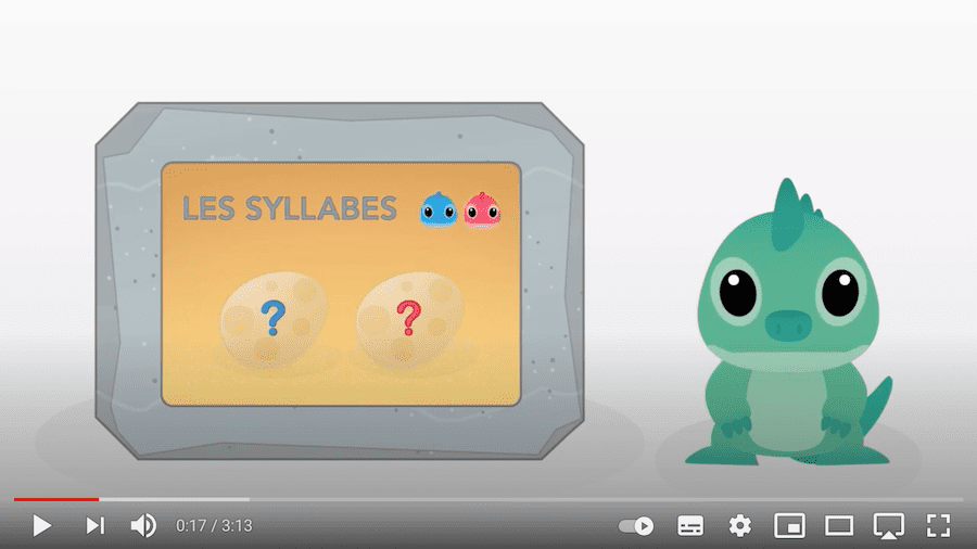 playlist vidéos - former et lire des syllabes simples