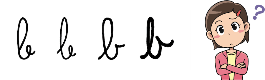 apprentissage de l'écriture - quel modèle de lettres choisir