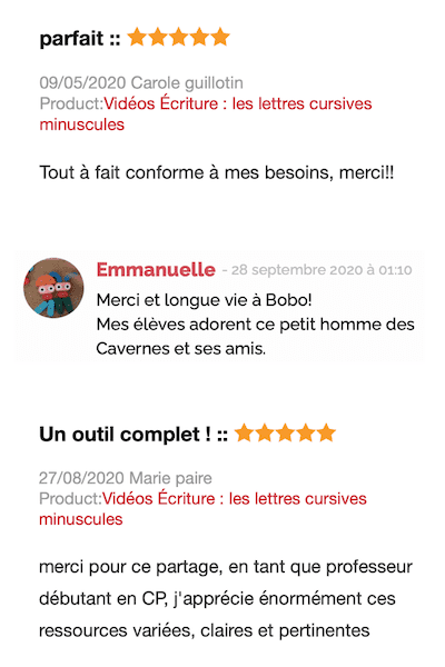 méthode de lecture syllabique bobo- témoignages