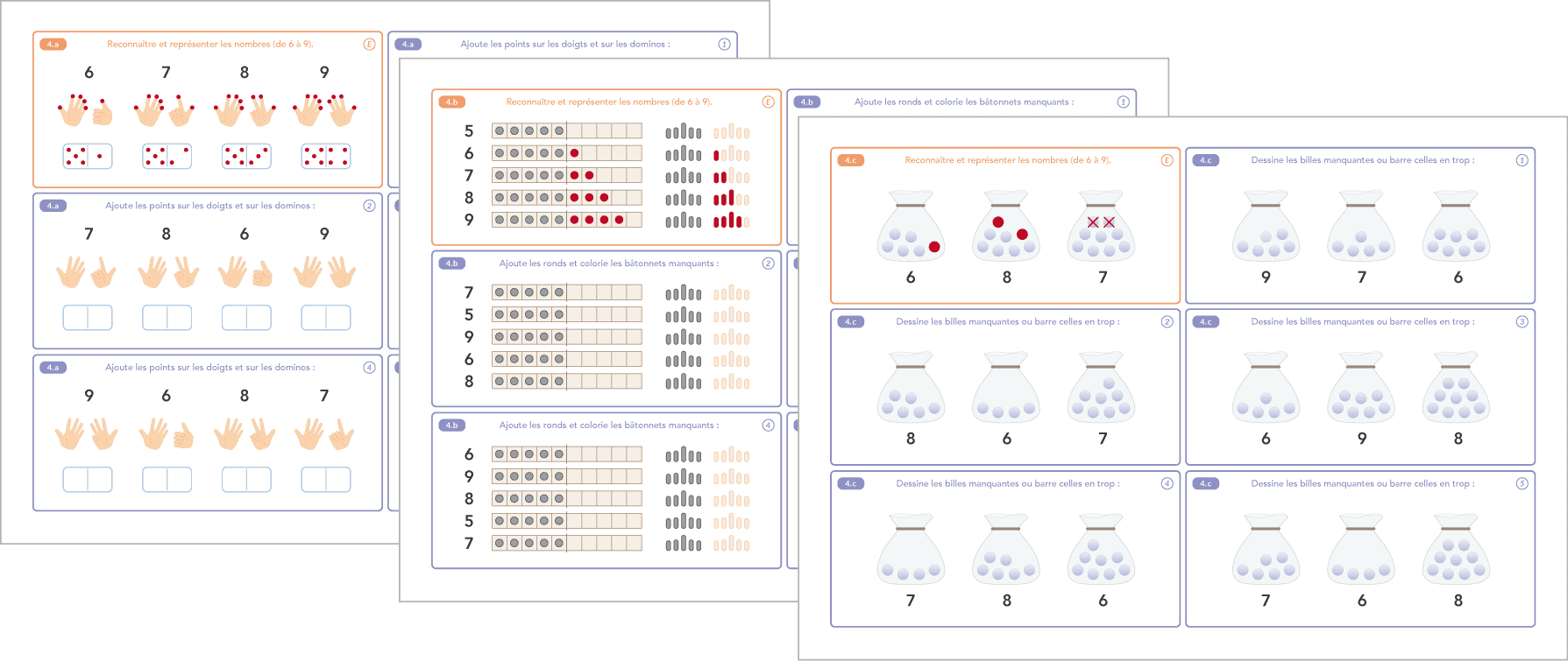 Numération Et Calcul CP : Fiches à Imprimer (programme Complet)