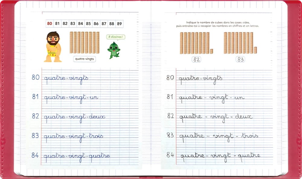 Écrire Les Nombres En Lettres : Fiches D'écriture Prêtes à Imprimer...