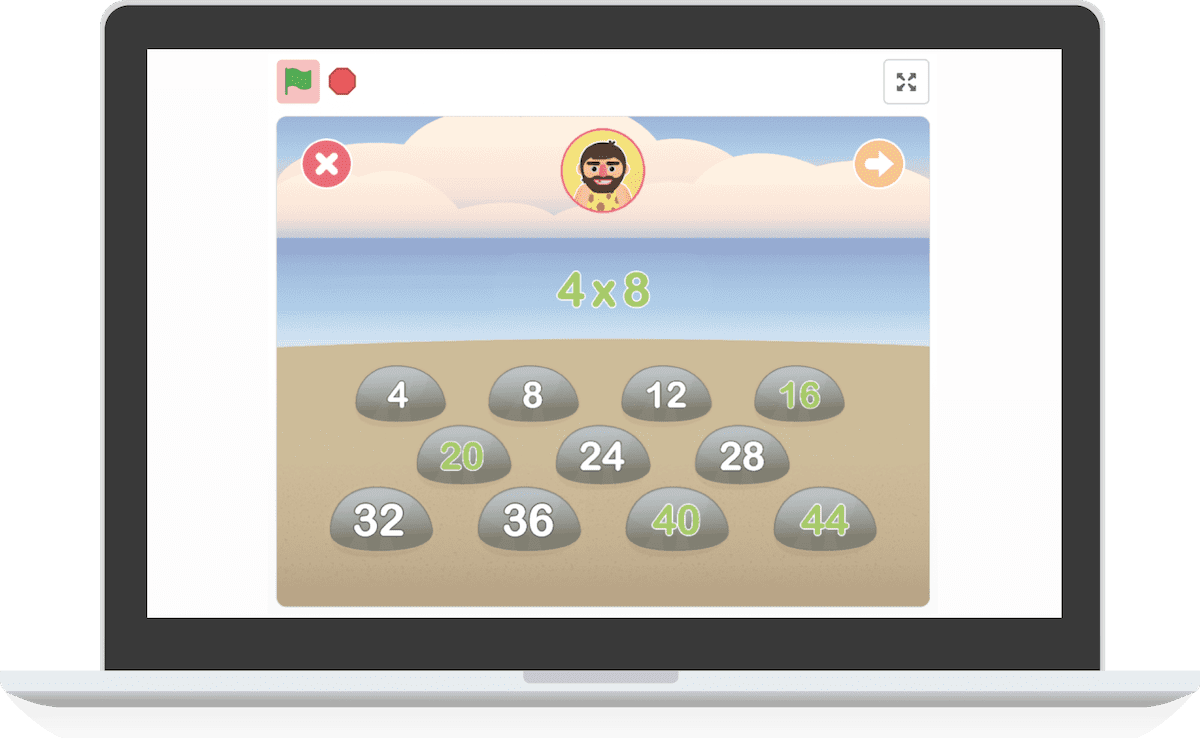 Tables de multiplication jeu éducatif en ligne (PC et Mac)