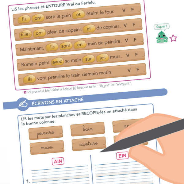 cahier lecture activités niveau 2