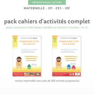 cahiers de lecture niveau 1 et 2 - PDF à imprimer - GS CP CE1