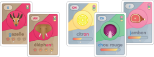 jeu de cartes éducatif - apprendre le son des lettres -méthode syllabique bobo - GS - CP - CE1