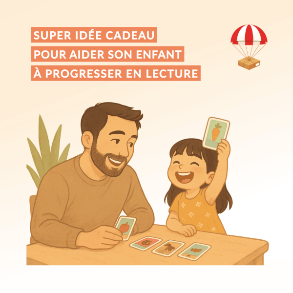 idée cadeau jeu de cartes éducatif lecture 5ans 6ans 7ans