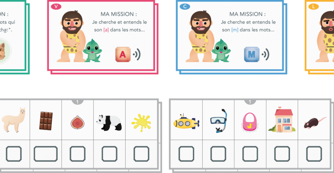 CARTES IDENTIFICATION cartes à imprimer : conscience phonologique - rime - voyelle - consonne - son d'attaque - ressources pédagogiques